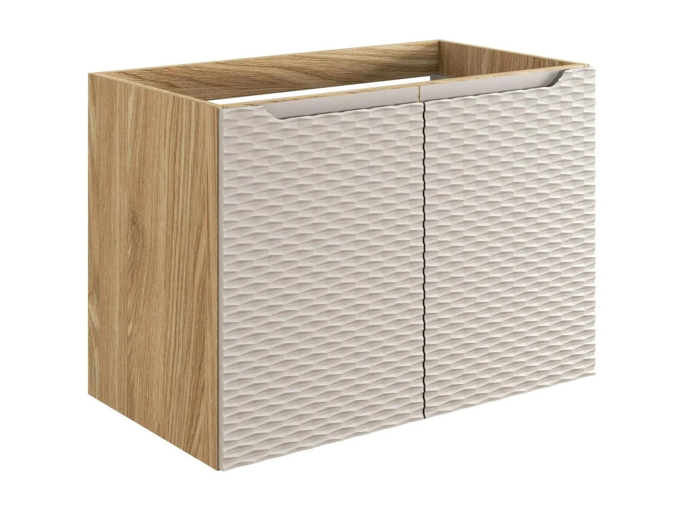 Schrank Unter Waschbecken OCEAN CUW80 2D 80x46x57 Beige
