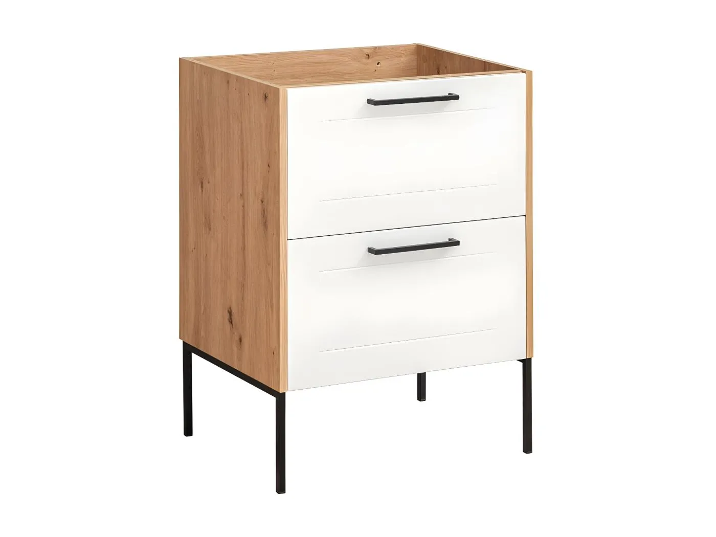 Schrank Unter Waschbecken MADERA CUW60 2D 60x46x61 Beige