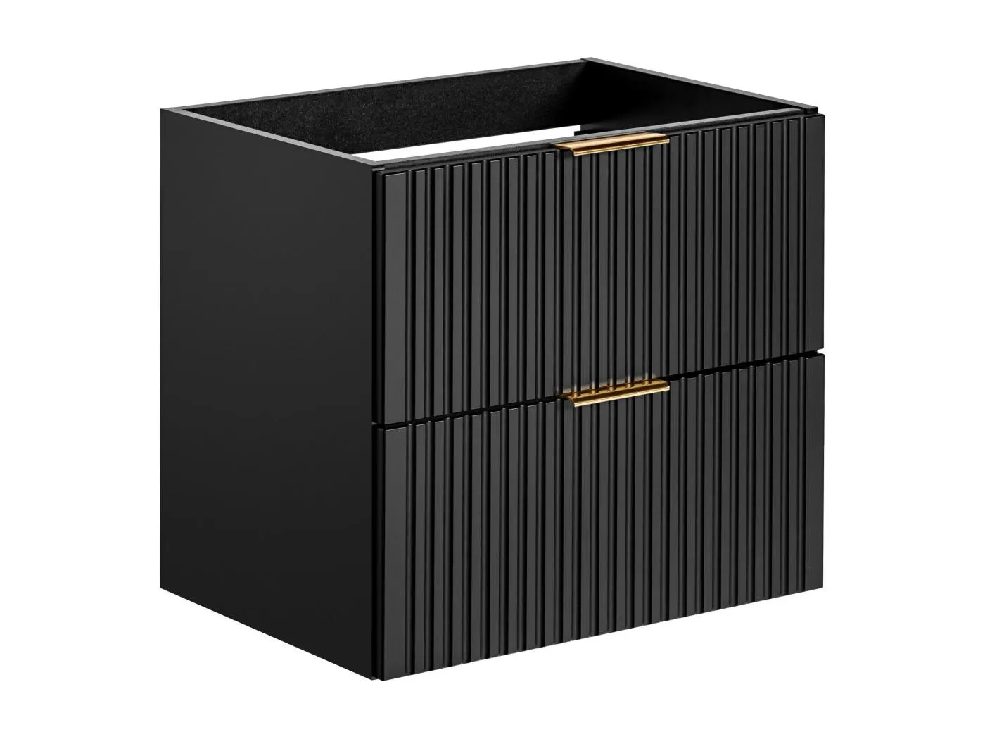 Schrank Unter Waschbecken ADEL CUW60 2D 60x46x57 Schwarz