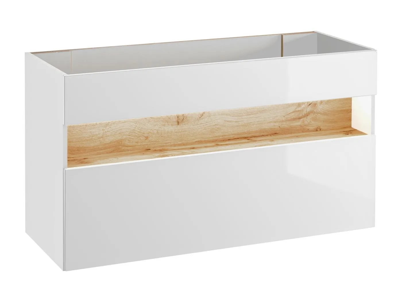 Schrank Unter Waschbecken BAHAMA CUW120 1D 120x46x68 Weiß