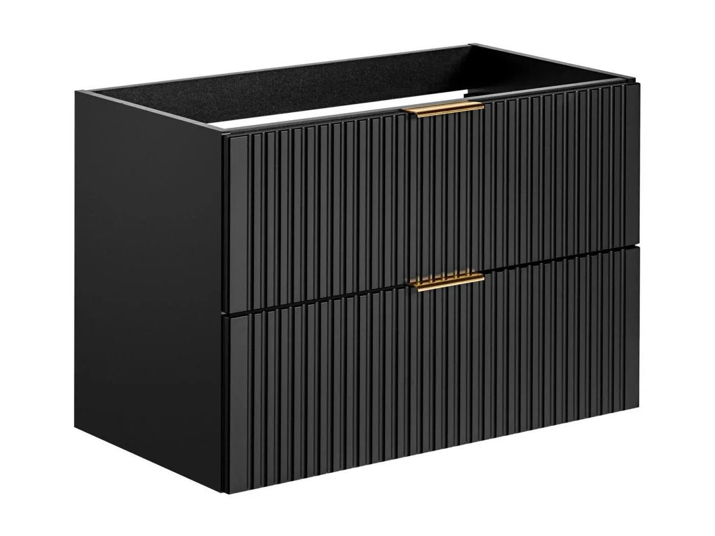 Schrank Unter Waschbecken ADEL CUW80 2D 80x46x57 Schwarz