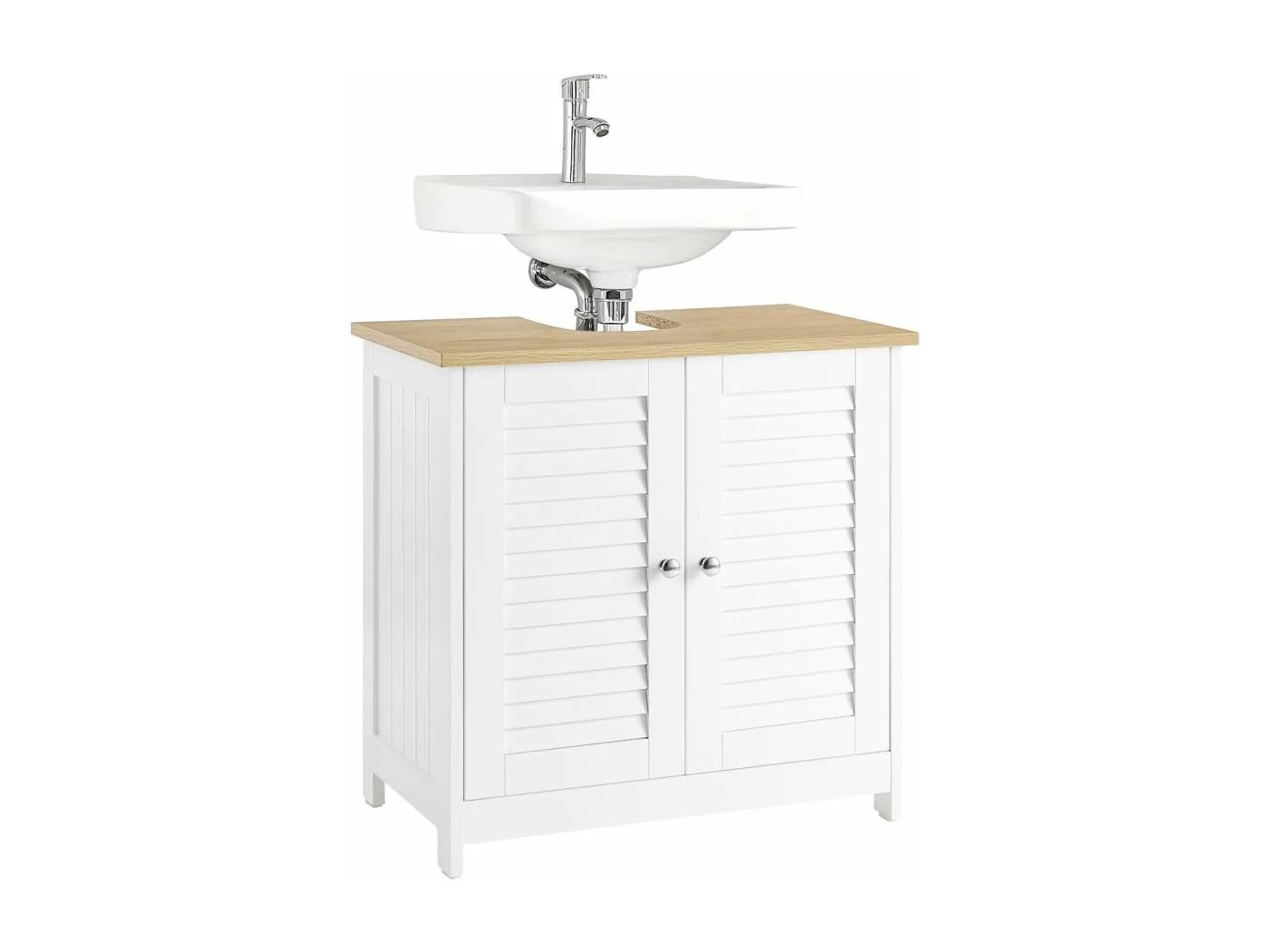 SoBuy Badunterschrank FRG237-WN