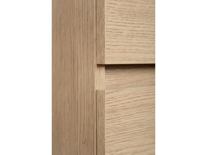 Badezimmermöbel 100 cm + TOP, Farbe: Eiche hell, 100 x 57 x 46 cm