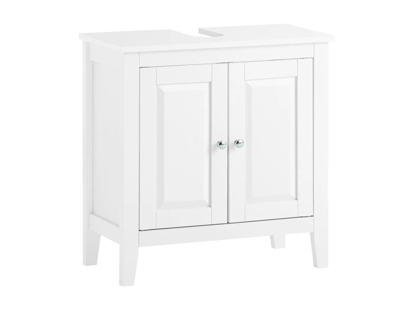 Waschbeckenunterschrank FRG202-W 60 x 62 x 30 cm Weiß