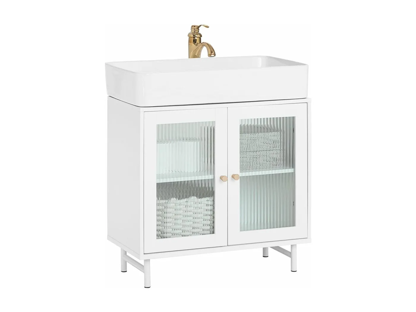 Waschbeckenunterschrank BZR115-W 30 x 58 x 60cm