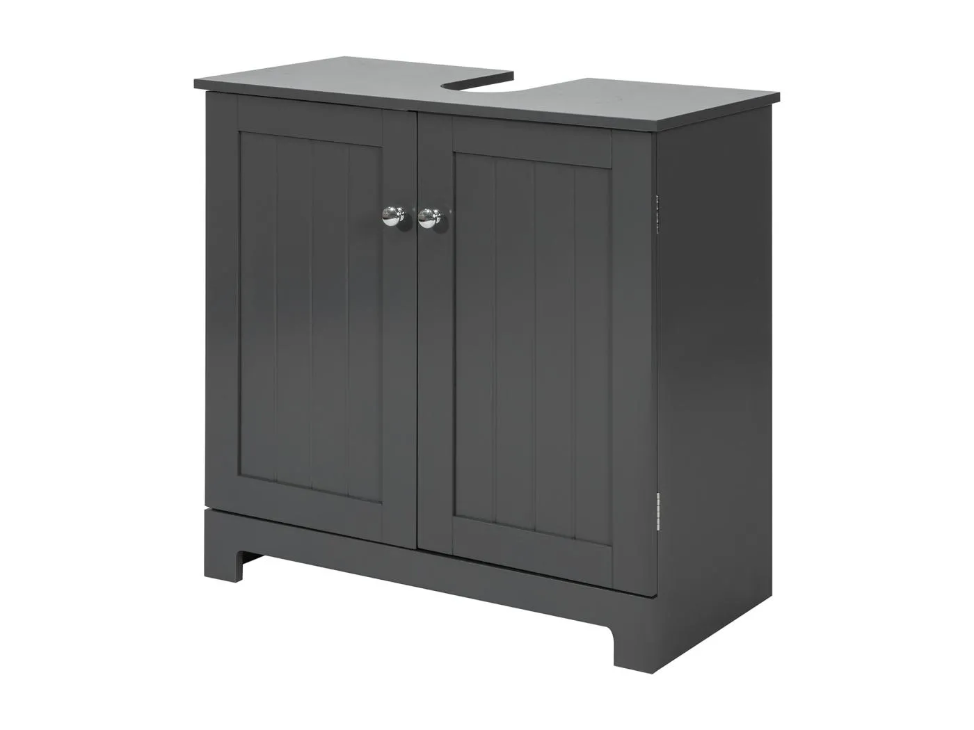 Waschbeckenunterschrank BZR18-DG 60 x 60 x 30 cm Grau