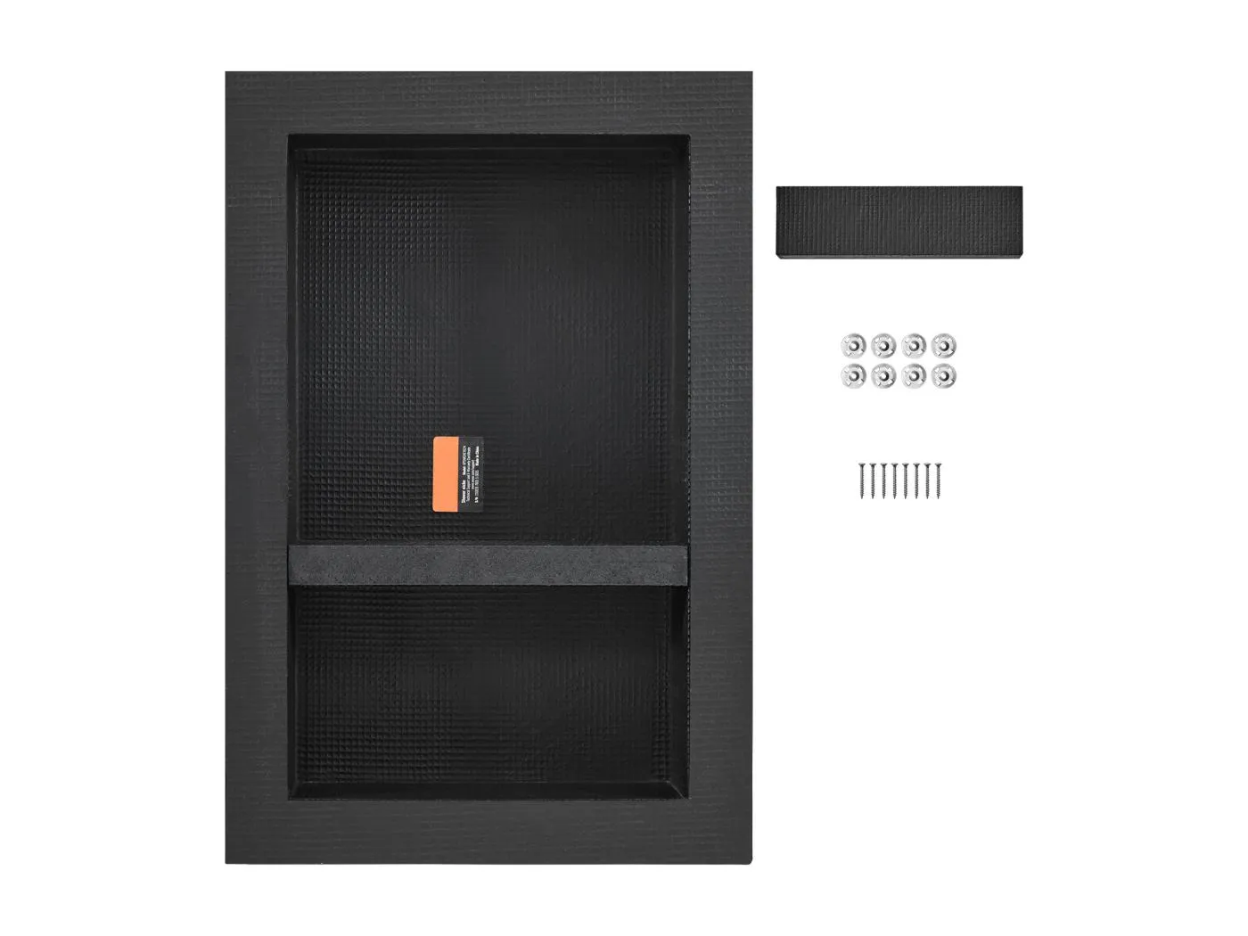 Duschnische SucceBuy 41 x 61 x 10 cm, Doppelablage für Badezimmer