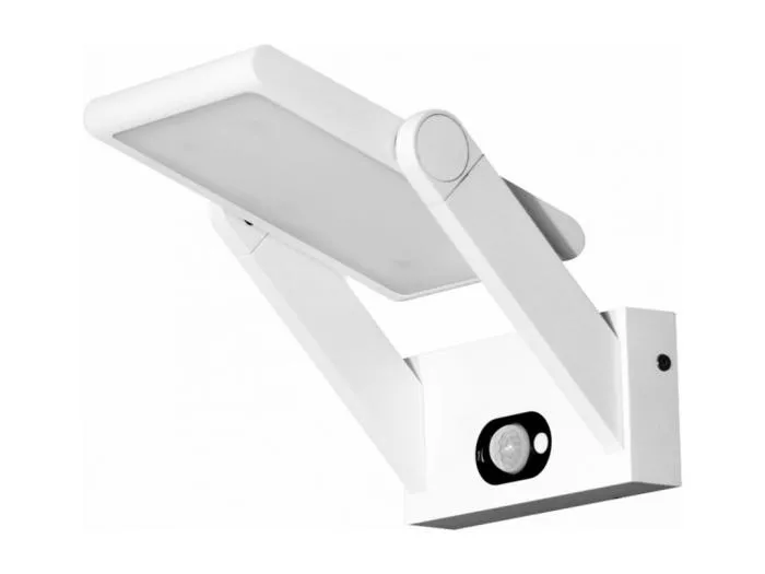 PROA – Weißer 4000K-Solarenergiestrahler Beneito Faure Außenleuchte