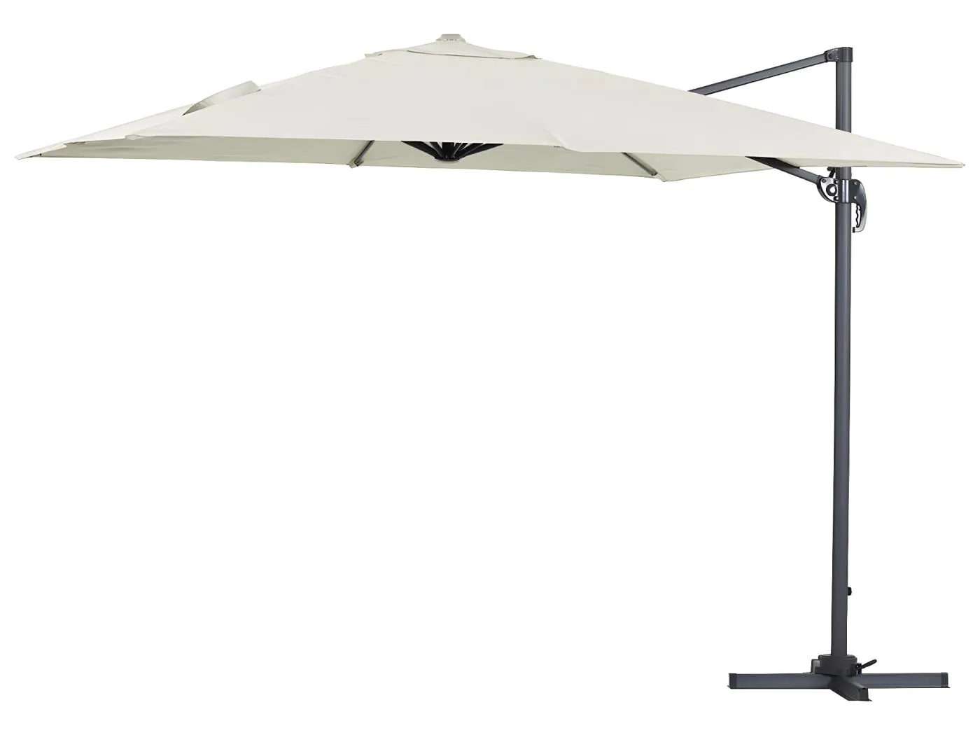 Ampelschirm "Sun 3" - 3 x 3 m - Ecru