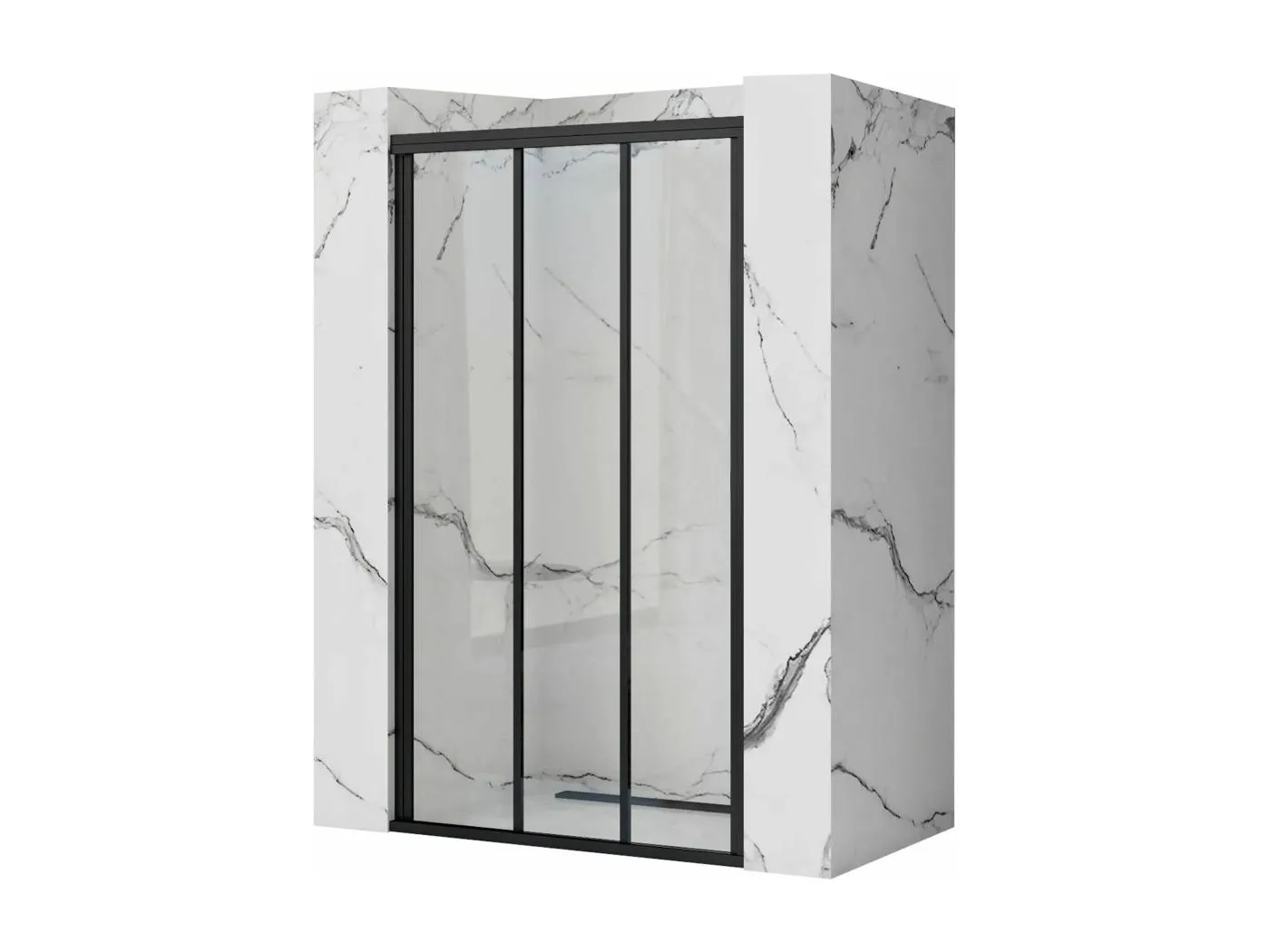 Duschtür Rea Alex 90 Black