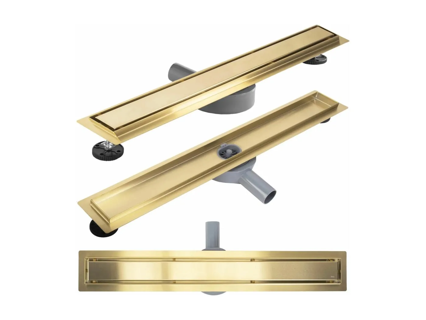 Duschrinne Rea Neox Pro 1000 Brush Gold