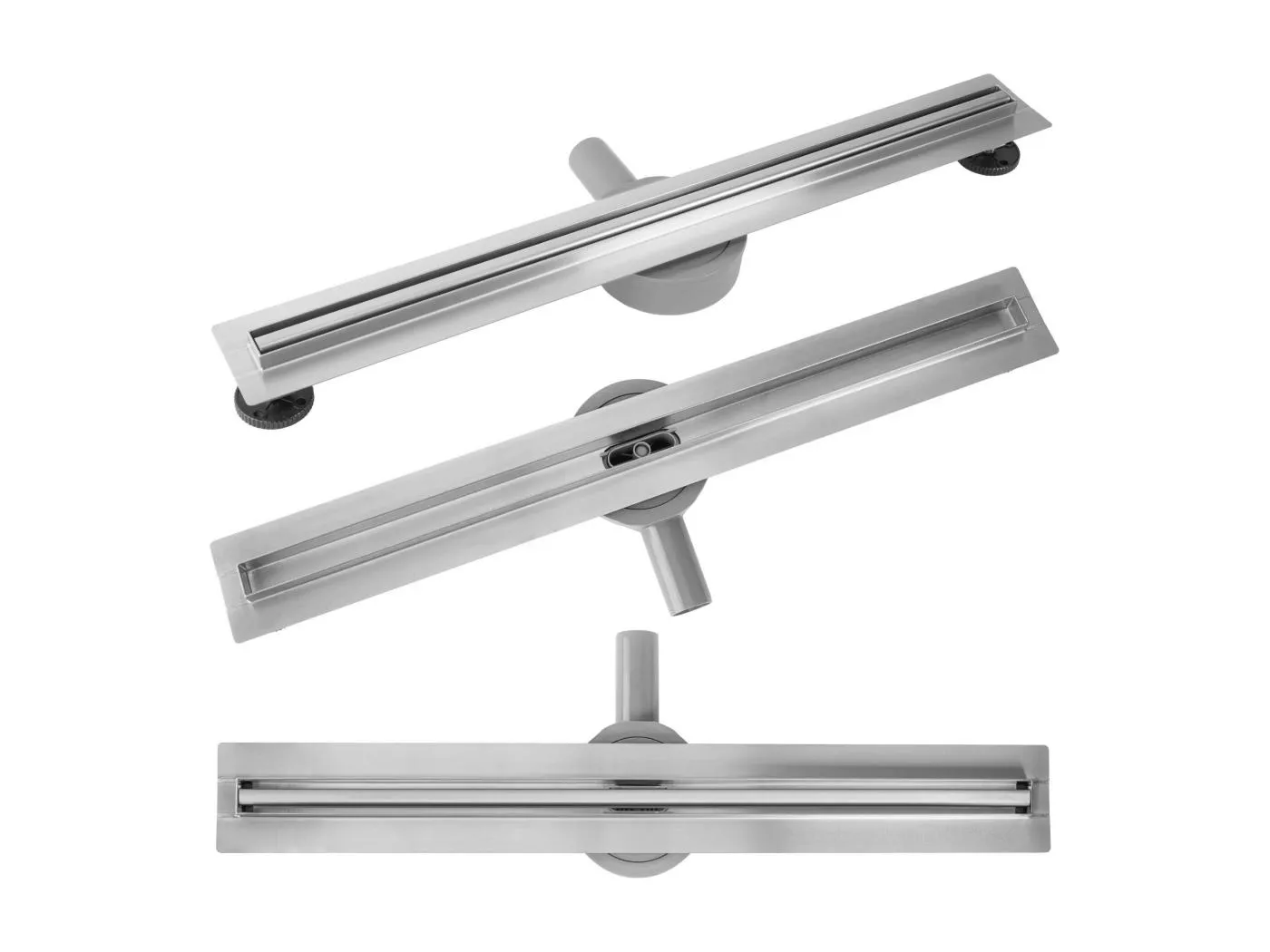 Duschrinne Rea Neox Slim Pro 900 Brush Steel