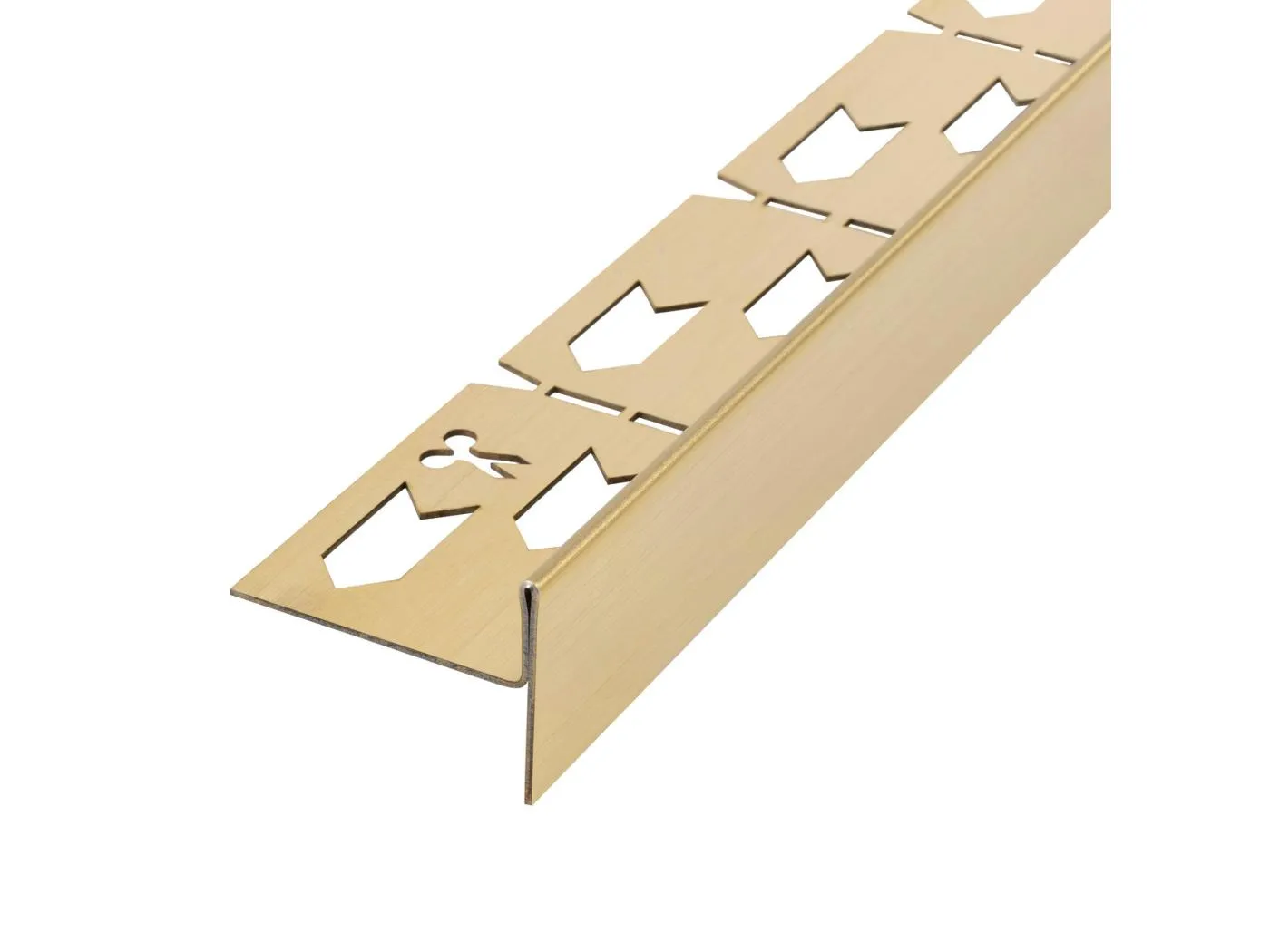 Gefälleprofil Rea 120Cm Right Brush Gold