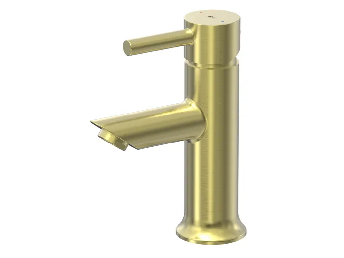 Luisa Handwaschbecken in gebürstetem Gold Essebagno