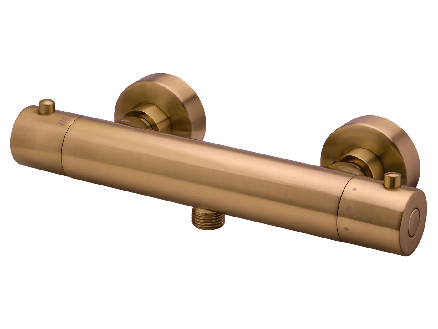 Luisa Thermostat-Duscharmatur, Kupfer Essebagno