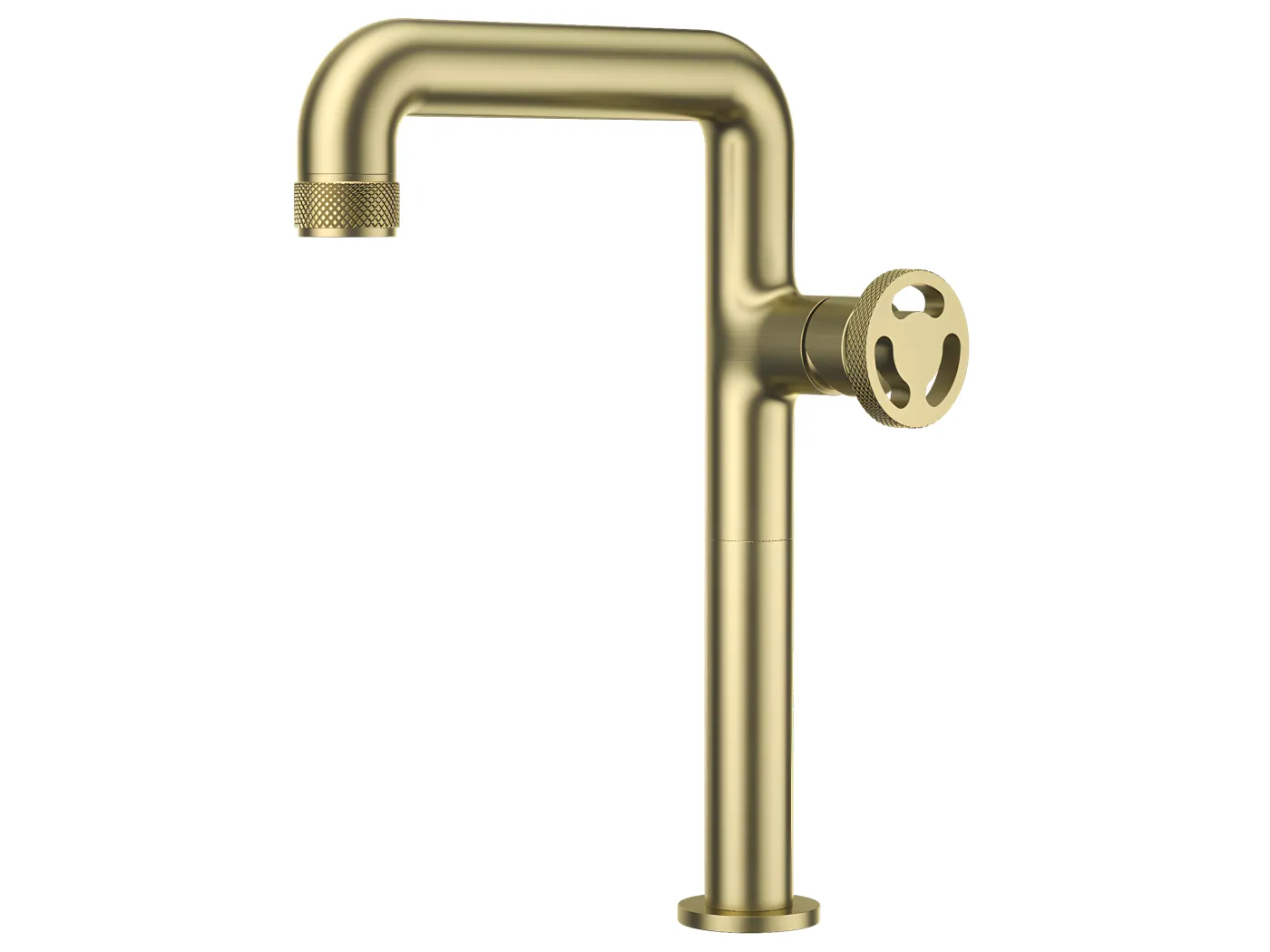 Factory Hoher Waschbeckenmischer Gold Essebagno