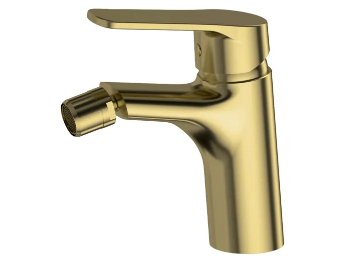 Full Bidetmischer gebürstetes Gold Essebagno