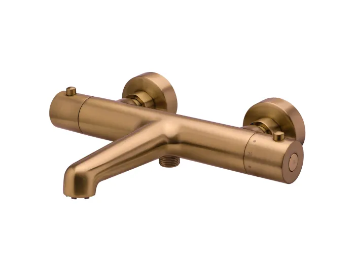 Luisa Thermostat-Badewannenarmatur, Kupfer Essebagno