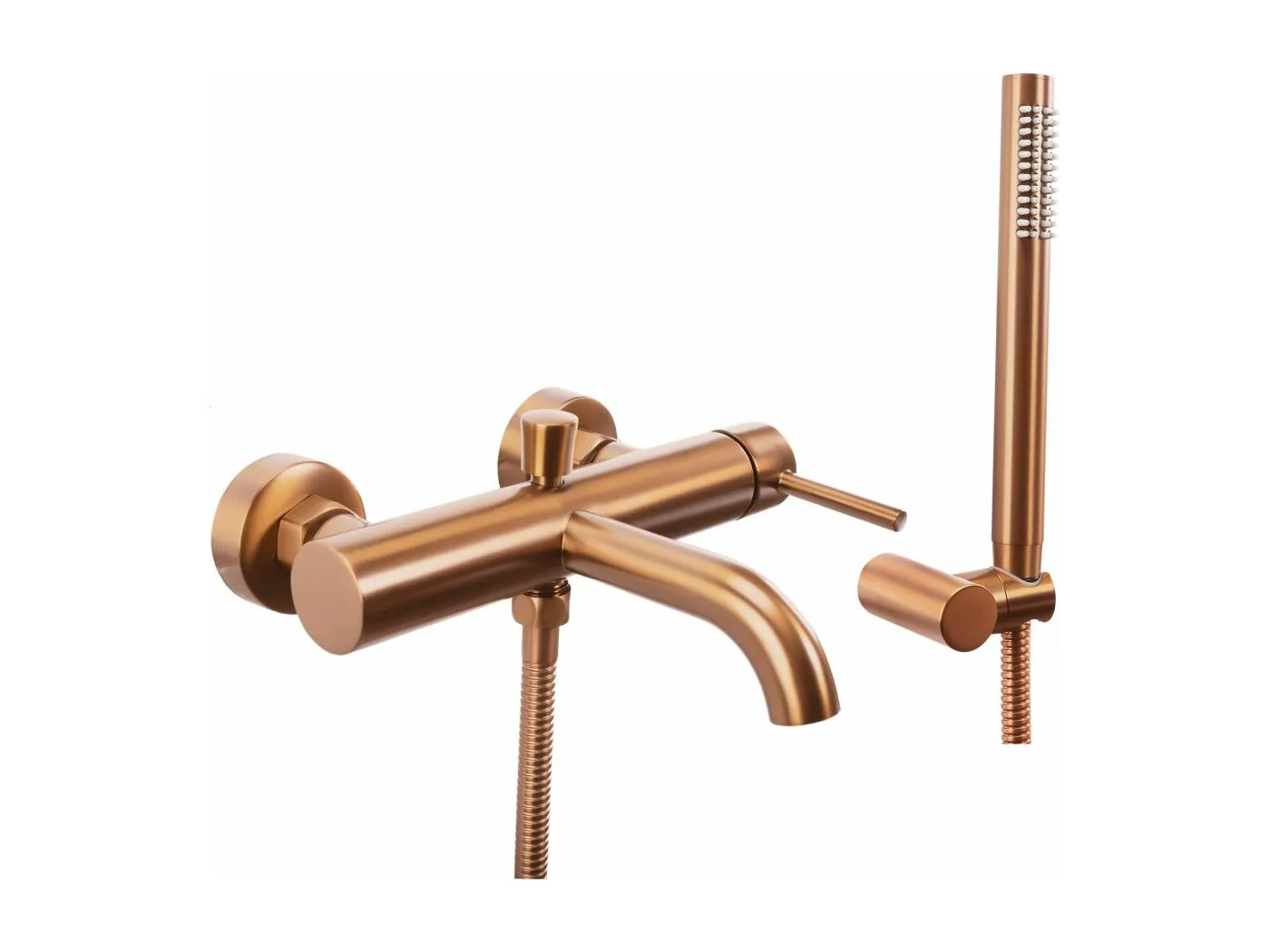 Wannenarmatur Rea Lungo Brush Copper