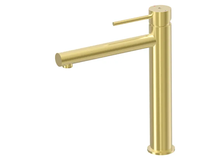 Luisa Hoher Waschtischmischer Gold gebürstet Essebagno