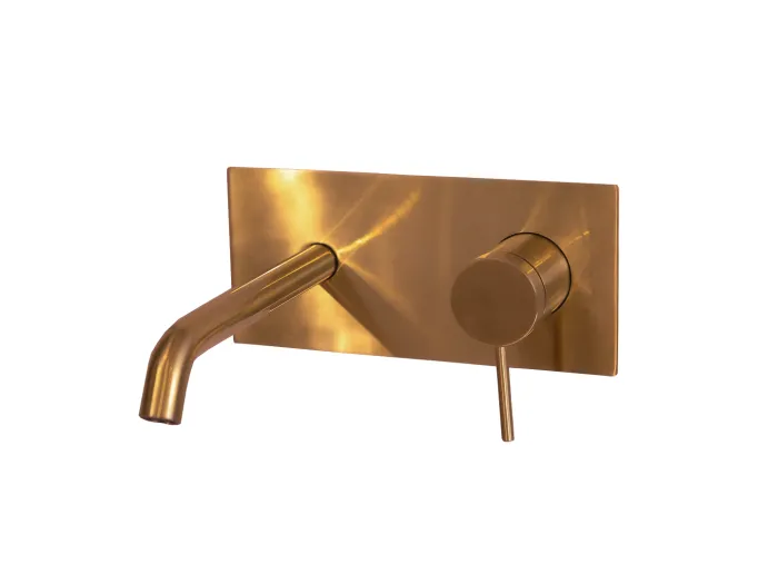 Envol Unterputz-Waschtischmischer Kupfer gebürstet Essebagno
