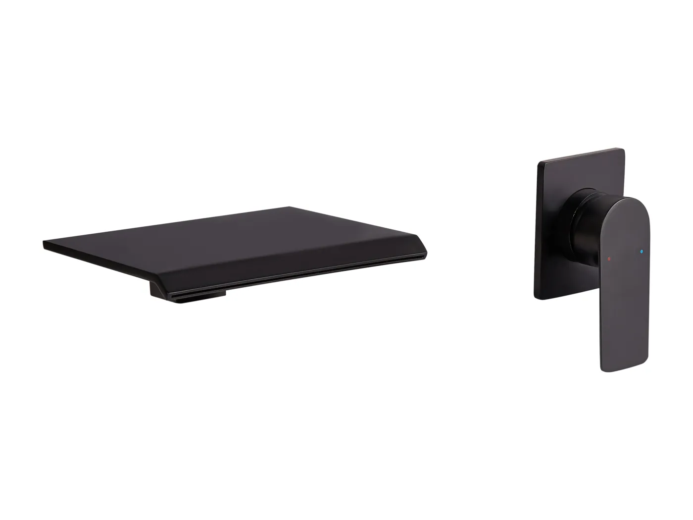 Wandmontierte Waschtischarmatur APONWAO Schwarz