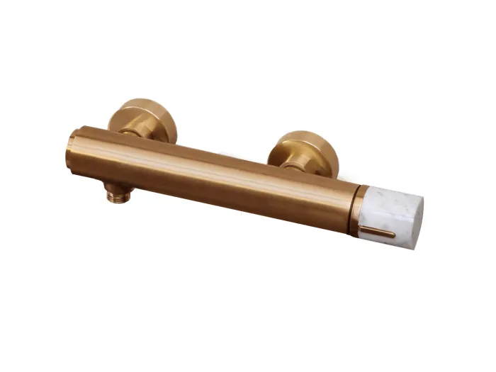 Manopola Einhebelmischer Dusche Kupfer Marmor Essebagno