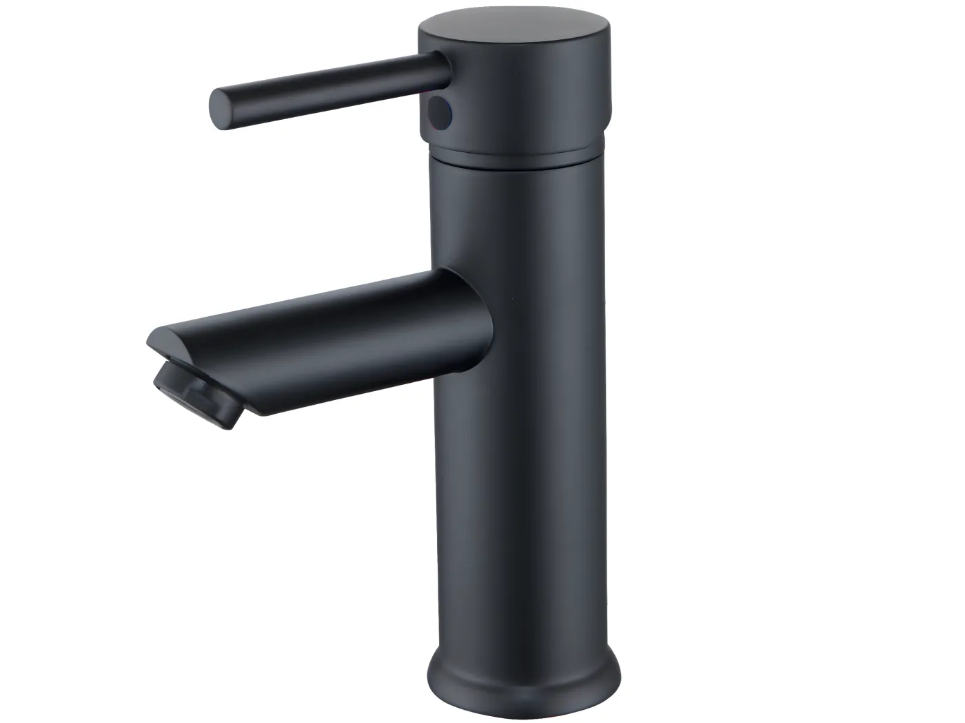 Deco Waschbeckenmischer niedrig schwarz Essebagno