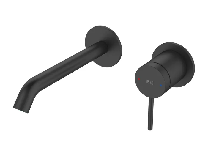 Lollipop Unterputz-Waschtischmischer schwarz Essebagno