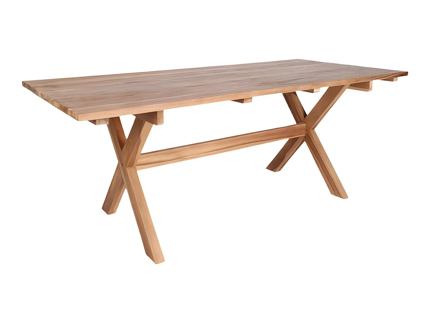 Muline Gartentisch 90x200 cm Teakholz massiv.