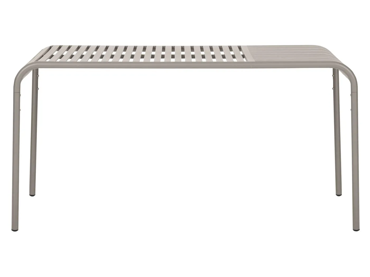 Stella Gartentisch 150x90 cm grau.