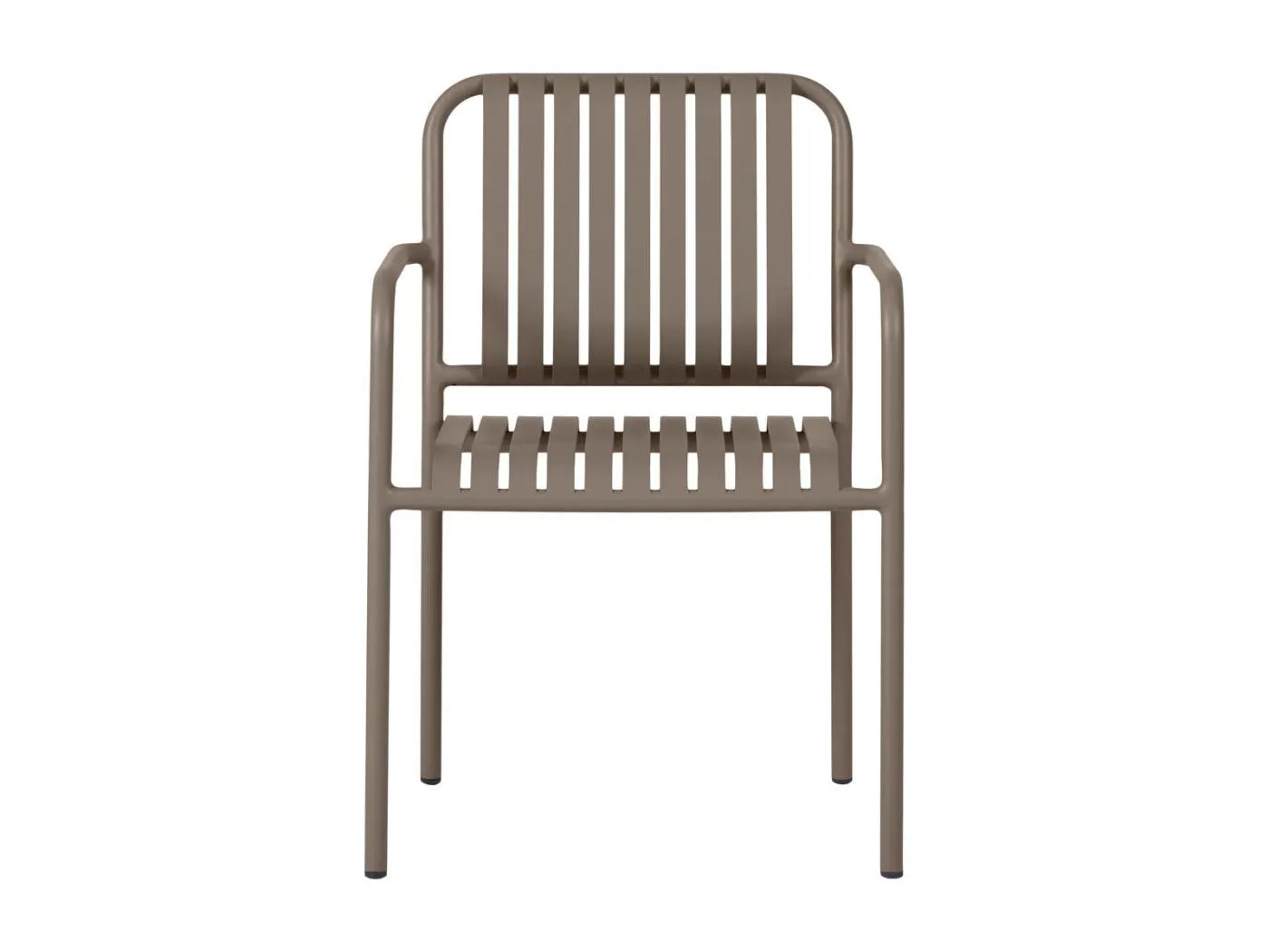 Stella Gartenstuhl stapelbar Nussbaum dekor.