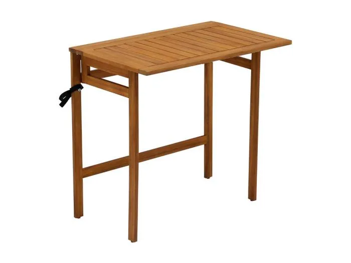 Balkon-Klapptisch aus Massivholz B80 cm CARMEN