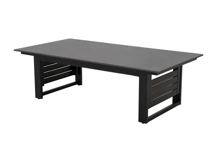 Iris Gartentisch Verstellbar schwarz, dunkelgrau.