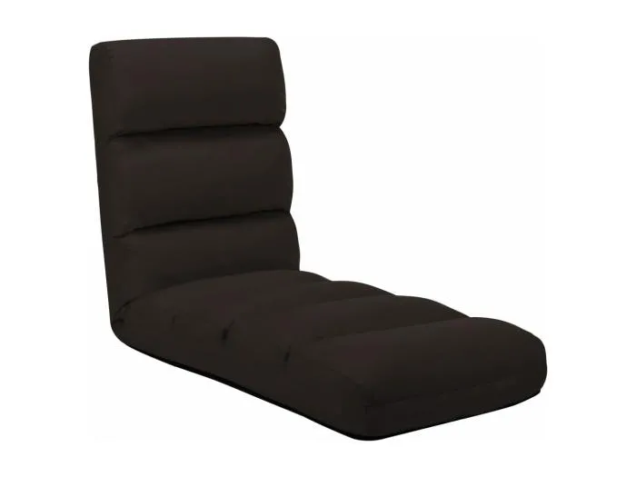 Bodenstuhl Faltbar Braun Kunstleder