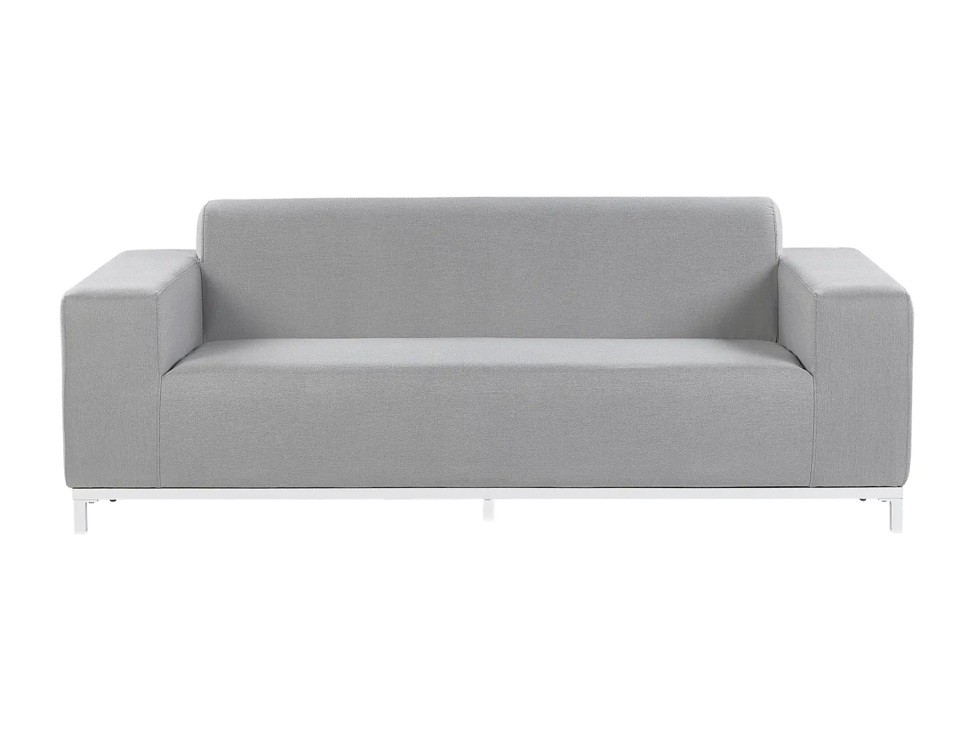 Gartensofa 3-Sitzer ROVIGO Hellgrau