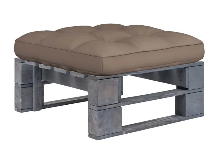 Outdoor-Ottomane Paletten Imprägniertes Kiefernholz