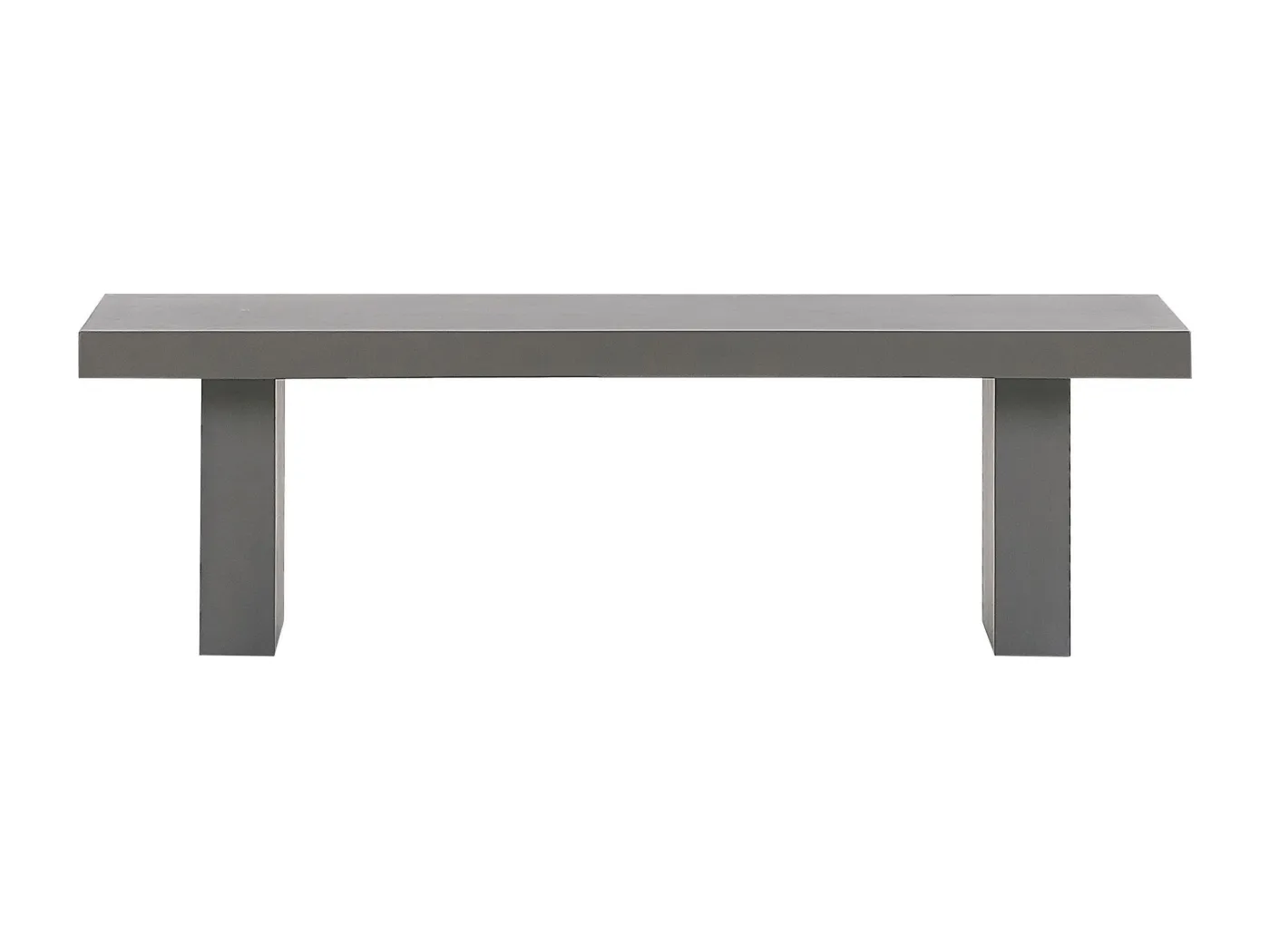 Trendy Gartenbank Beton 150 x 40 cm rechteckig Tranto