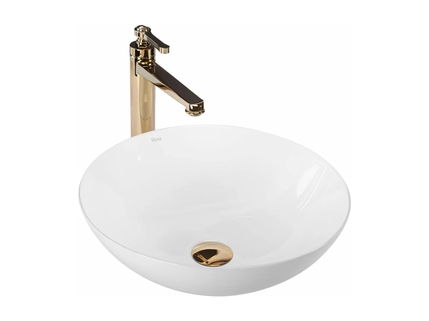 Aufsatzwaschbecken Rea Erica White