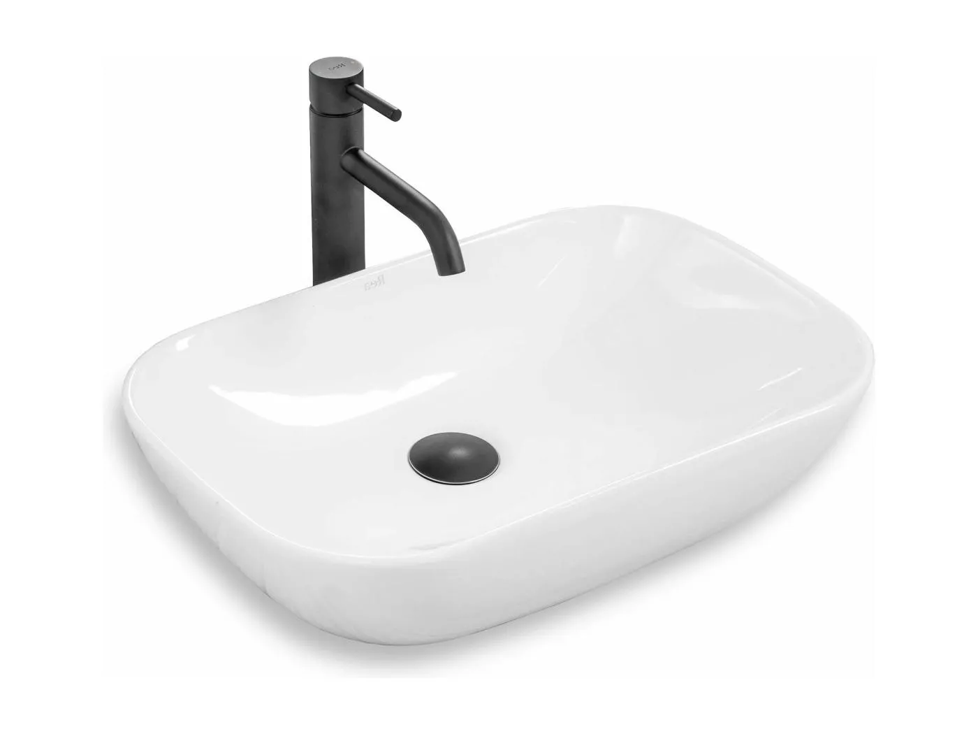 Aufsatzwaschbecken Rea Claudia White