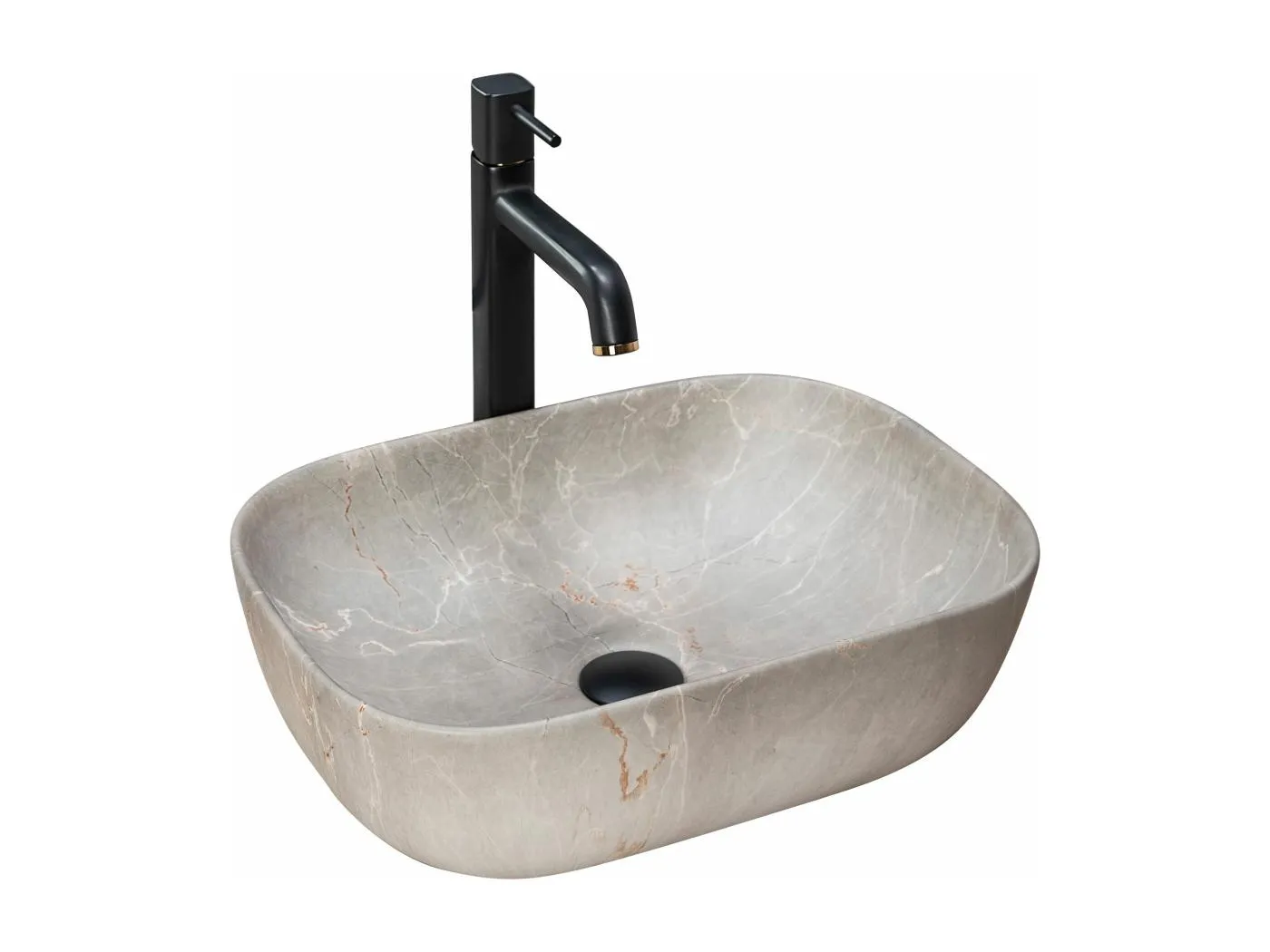 Aufsatzwaschbecken Rea Livia Beige