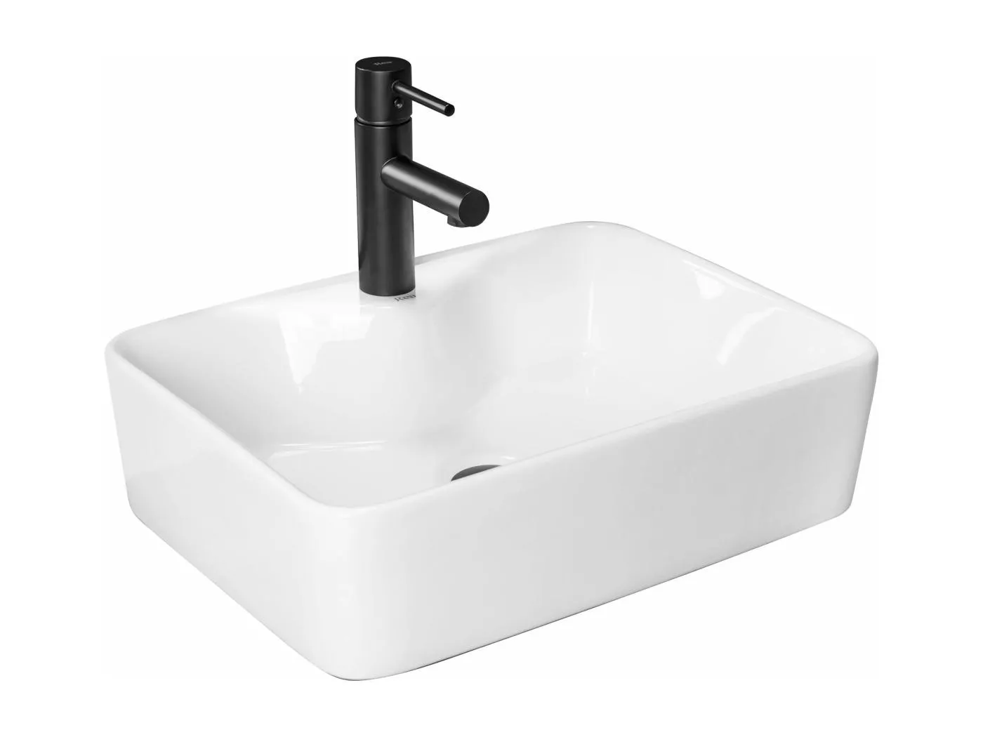 Aufsatzwaschbecken Rea Kelly White