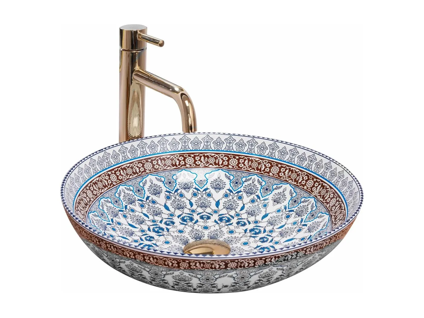 Aufsatzwaschbecken Rea Arte Blue