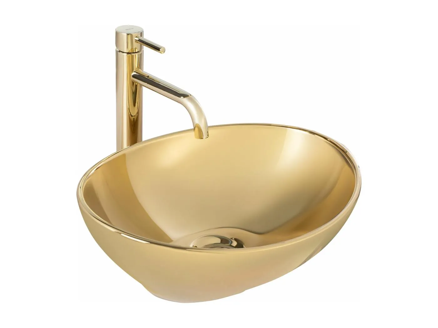 Aufsatzwaschbecken Rea Sofia Gold