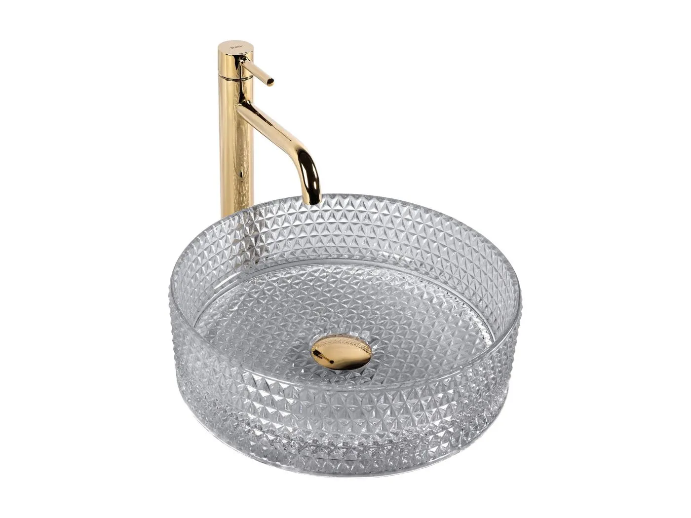 Aufsatzwaschbecken Rea Cristal 35 Grey