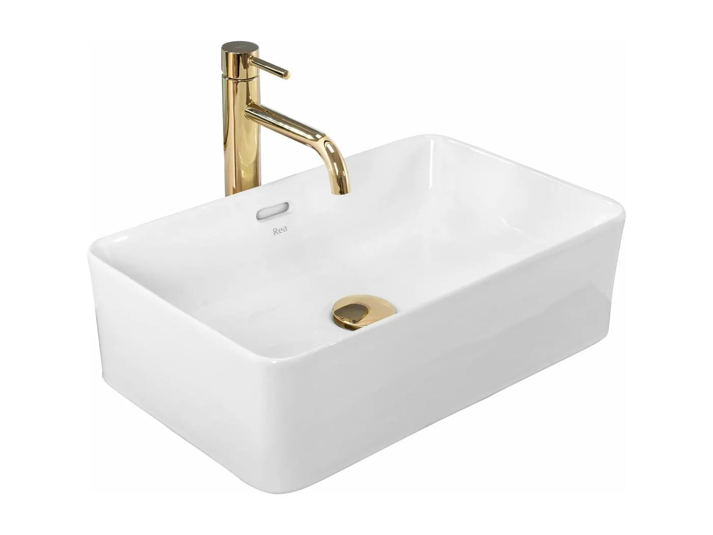 Aufsatzwaschbecken Rea Berta 48 White