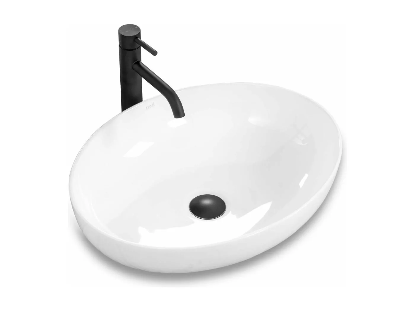 Aufsatzwaschbecken Rea Carola White