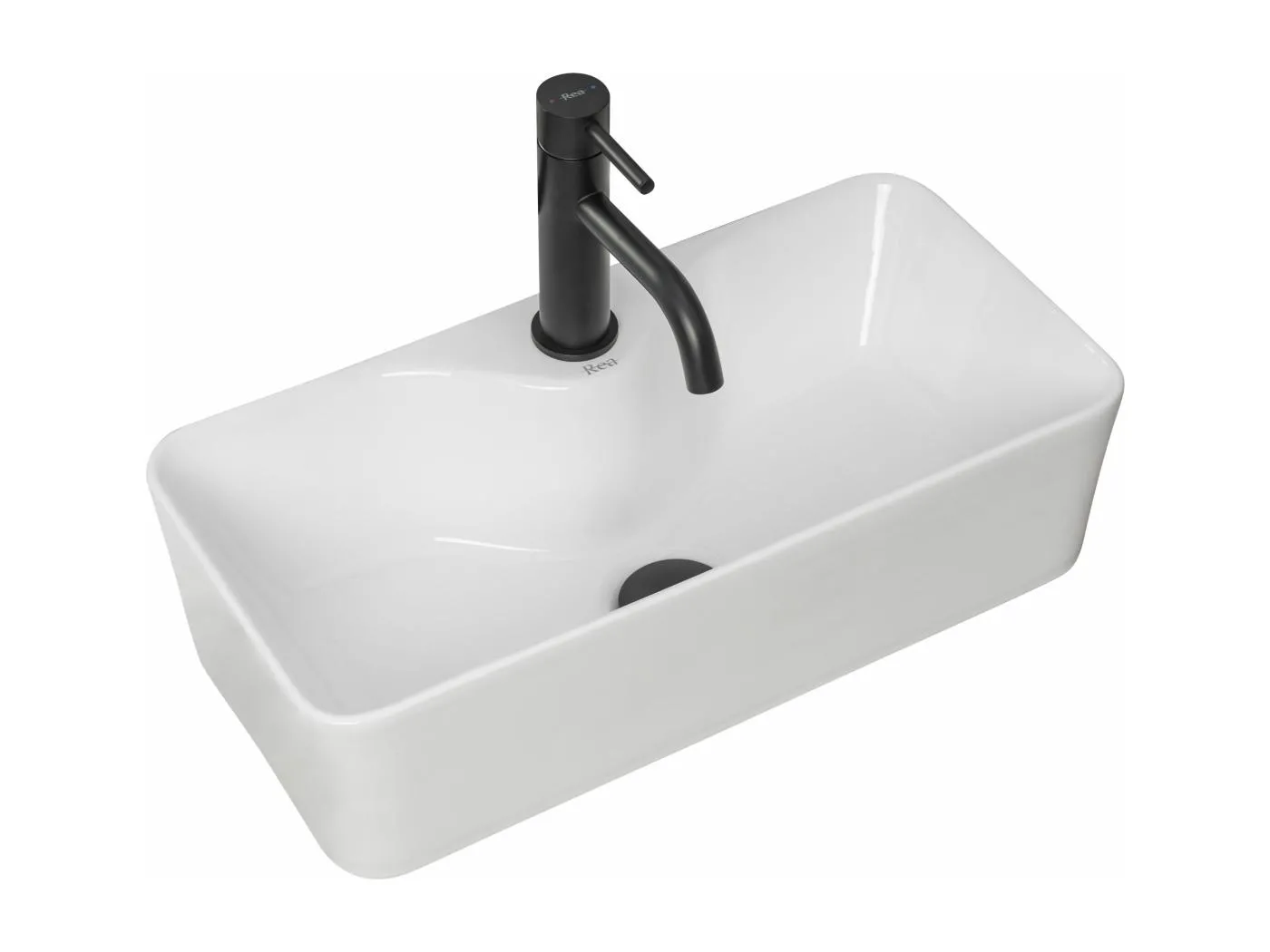 Aufsatzwaschbecken Rea Mery White