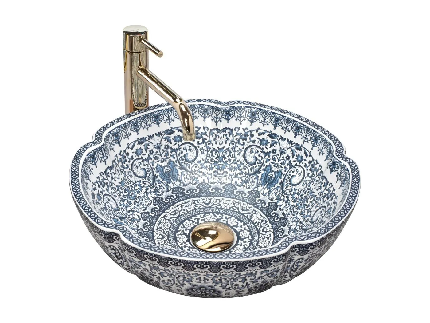 Aufsatzwaschbecken Rea Vivien Blue