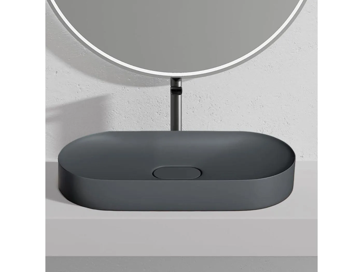 Waschbecken Konglomerat Rea Iris 71 Grey